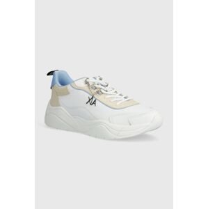 Sneakers boty Armani Exchange bílá barva, XDX104 XV580 T797
