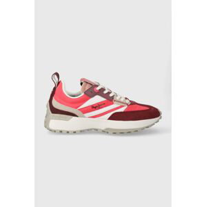 Sneakers boty Pepe Jeans PLS60004 růžová barva, LUCKY MAIN