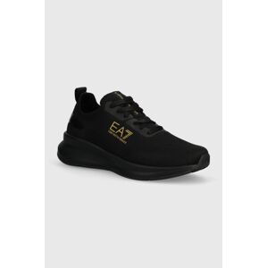 Sneakers boty EA7 Emporio Armani černá barva