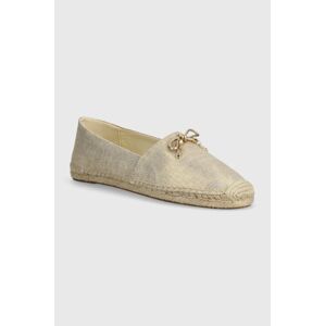 Espadrilky MICHAEL Michael Kors Nori zlatá barva, 40R4NRFP1D