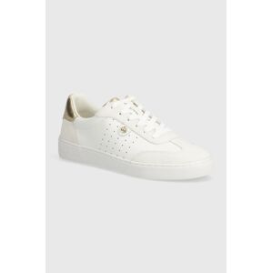 Kožené sneakers boty MICHAEL Michael Kors Scotty bílá barva, 43S4SCFS1L