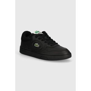 Kožené sneakers boty Lacoste Lineset Leather černá barva, 46SFA0042