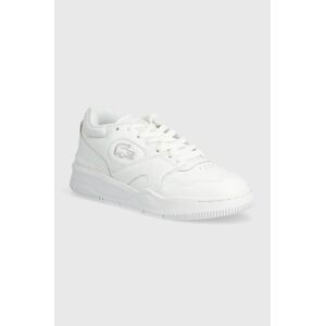 Kožené sneakers boty Lacoste Lineshot Leather Tonal bílá barva, 46SFA0092