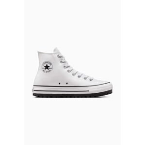 Kecky Converse Chuck Taylor All Star City Trek dámské, bílá barva, A06775C