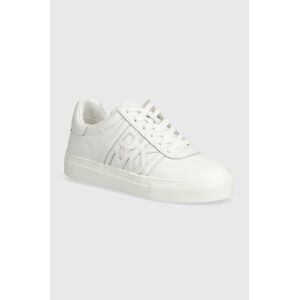 Kožené sneakers boty Dkny Jennifer bílá barva, K1427962