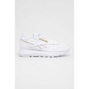 Sneakers boty Reebok Classic CLASSIC LEATHER bílá barva, 100074547