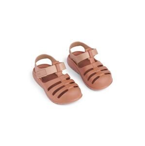 Dětské sandály Liewood Beau Sandals růžová barva