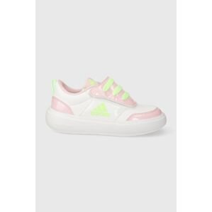 Dětské sneakers boty adidas růžová barva