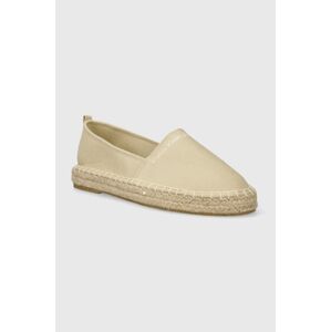 Dětské espadrilky Calvin Klein Jeans béžová barva