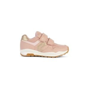 Dětské sneakers boty Geox PAVEL růžová barva