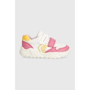 Dětské sneakers boty Geox CIUFCIUF růžová barva