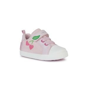 Dětské sneakers boty Geox KILWI růžová barva