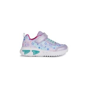 Dětské sneakers boty Geox ASSISTER x Minnie fialová barva