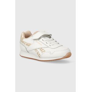 Dětské sneakers boty Reebok Classic Royal Classic Jogger béžová barva, 100075166