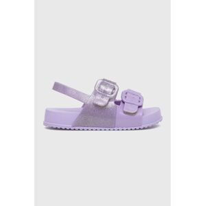 Dětské sandály Melissa COZY SANDAL BB fialová barva