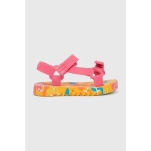 Dětské sandály Melissa PLAYTIME BB růžová barva