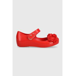 Dětské balerínky Melissa ULTRAGIRL SPRINGTIME BB červená barva