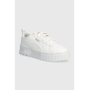 Dětské sneakers boty Puma Mayze Lth PS bílá barva