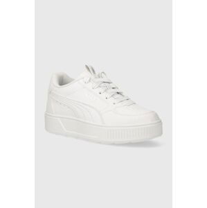 Dětské sneakers boty Puma Karmen Rebelle PS bílá barva