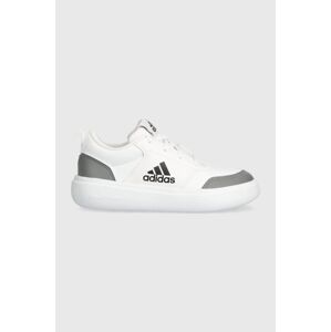 Dětské sneakers boty adidas bílá barva