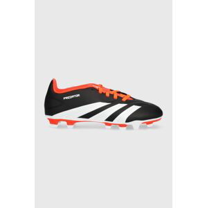 Dětské zátky adidas Performance PREDATOR CLUB FxG J černá barva