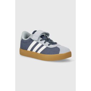 Dětské semišové sneakers boty adidas VL COURT 3.0 EL C