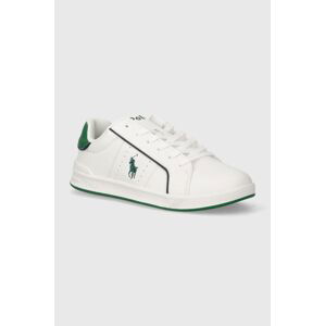 Dětské sneakers boty Polo Ralph Lauren bílá barva