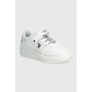 Dětské sneakers boty U.S. Polo Assn. DENNY006 bílá barva