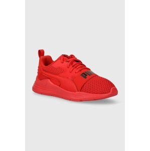Dětské sneakers boty Puma Wired Run Pure PS červená barva