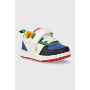 Dětské sneakers boty Polo Ralph Lauren tmavomodrá barva