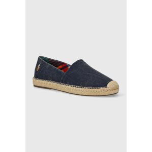 Espadrilky Polo Ralph Lauren Cevio Slip tmavomodrá barva, 803932163001