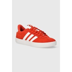 Sneakers boty adidas COURT červená barva, ID9185