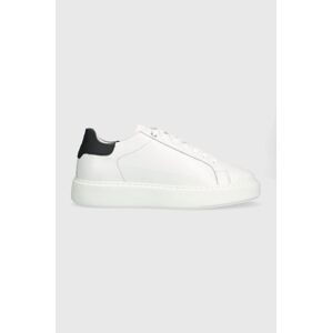 Kožené sneakers boty Marc O'Polo bílá barva, 40128053501166 NN1N3013