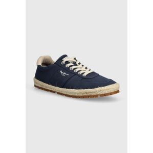 Sneakers boty Pepe Jeans PMS10323 tmavomodrá barva, DRENAN SPORTY