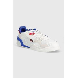 Sneakers boty Lacoste LT 125 Contrasted Tongue Leather bílá barva, 47SMA0095