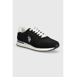 Sneakers boty U.S. Polo Assn. ALTENA černá barva, ALTENA001M 4HT1