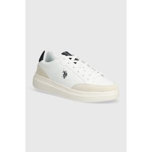 Sneakers boty U.S. Polo Assn. CODY bílá barva, CODY003M 4YS1