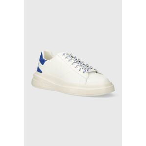 Kožené sneakers boty Guess ELBA bílá barva, FMPVIB SUE12