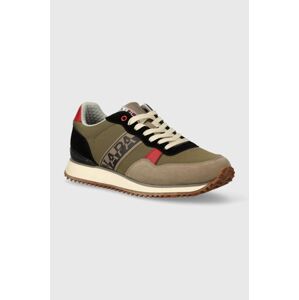 Sneakers boty Napapijri COSMOS zelená barva, NP0A4I7E.GD6