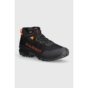 Boty Mammut Sertig II Mid GTX pánské, šedá barva