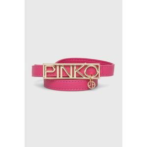 Dětský pásek Pinko Up růžová barva