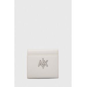 Peněženka Armani Exchange bílá barva, 948530 4R700