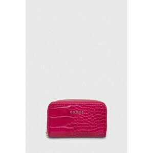 Peněženka Guess růžová barva, PW7448 P4211