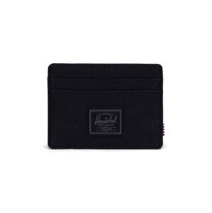 Peněženka Herschel Charlie Cardholder černá barva