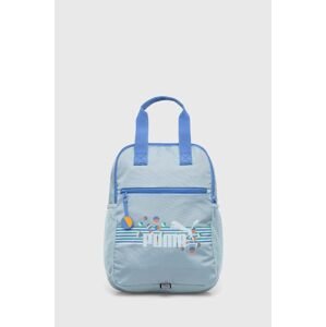Dětský batoh Puma SUMMER CAMP tyrkysová barva, malý, s potiskem