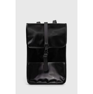 Batoh Rains 13020 Backpacks černá barva, velký, hladký