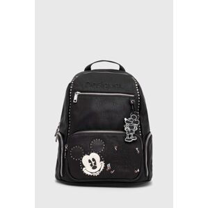 Batoh Desigual x Disney MICKEY ROCK CHESTER černá barva, velký, s aplikací, 24SAKP17