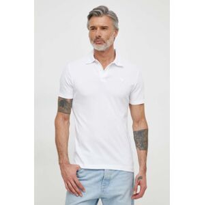 Polo tričko Guess NOLAN bílá barva, M4GP66 KC701