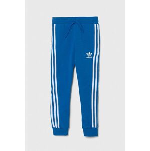 Dětské tepláky adidas Originals TREFOIL PANTS s aplikací