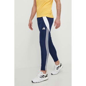 Tréninkové kalhoty adidas Performance Tiro24 tmavomodrá barva, s aplikací, IR9344